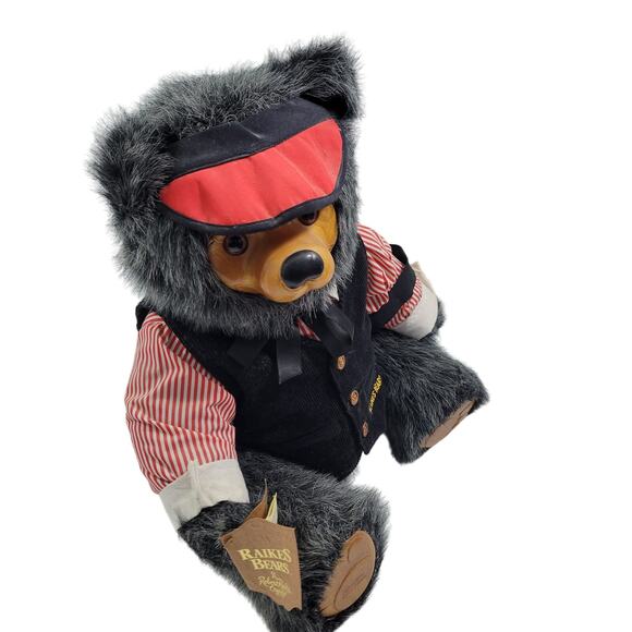 Vintage Raikes Bears A Robert Raikes Original Max The Riverboat Gambler 121422-3 - Picture 6 of 8